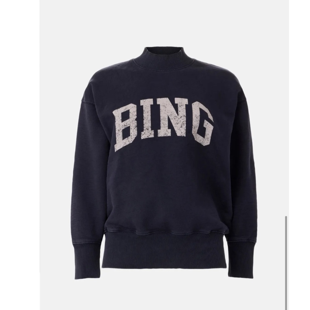 Anine Bing Bradie Sweatshirt, Size: S - Picture 3 of 13